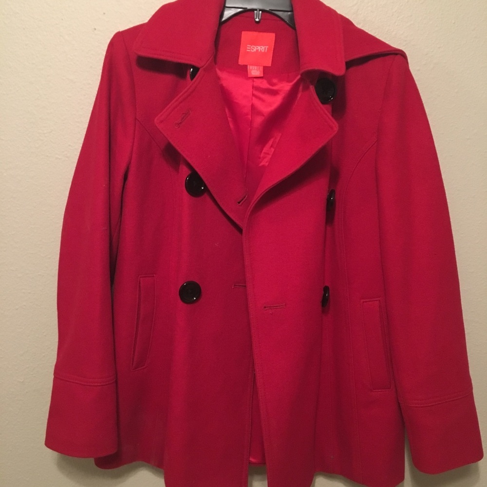 Esprit Double-breasted Pea Coat